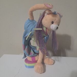 2002 BARBIE Pose-Me-Pet: Peace Kitty Stuffed Toy